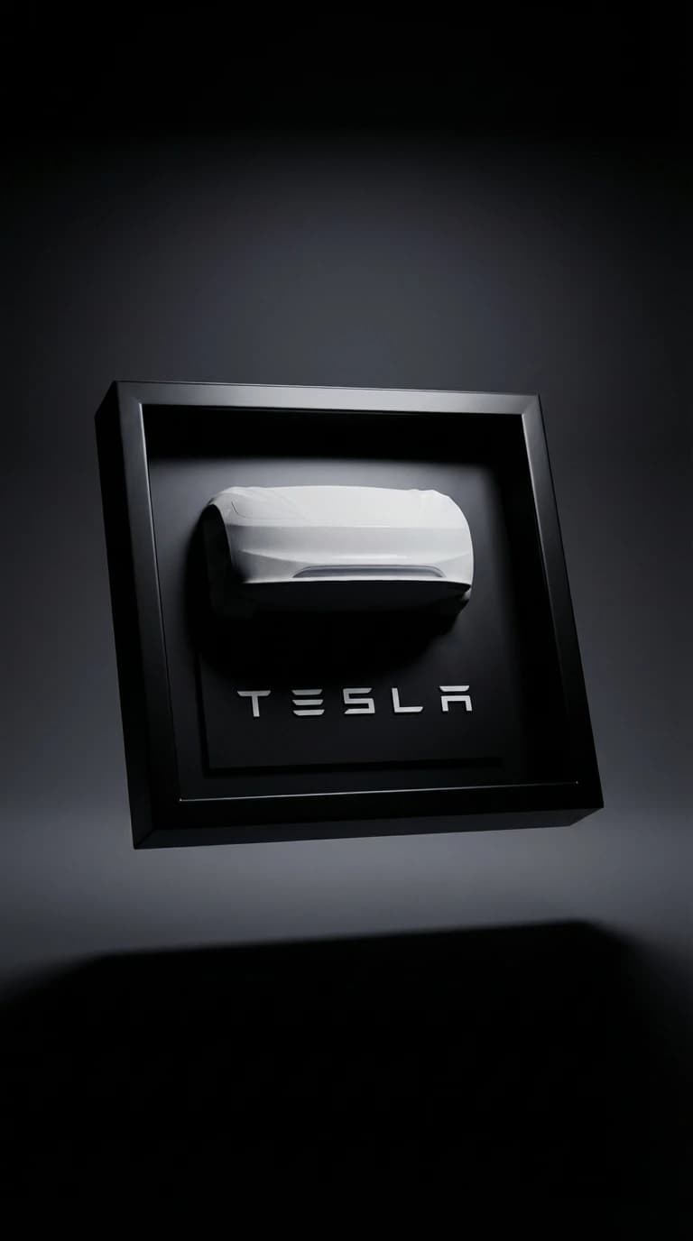 Tesla Wall Sign