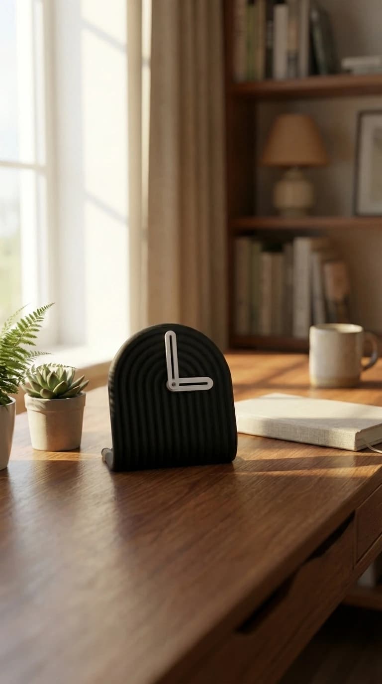 Modern Desktop Clock – Modular Clock Kit